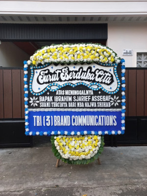 Papan Bunga Duka di Suka Rami